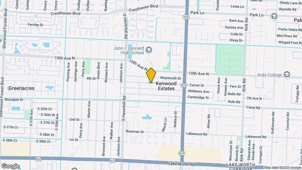 4778 Carver St Map and Location Details