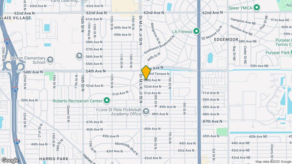 866 53rd Ave N Map and Location Details