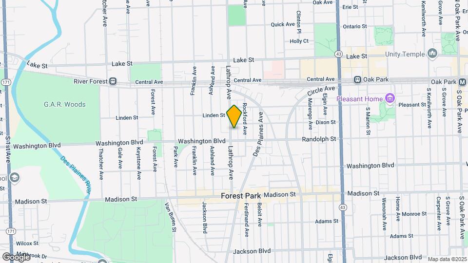 144 Lathrop Ave Map and Location Details