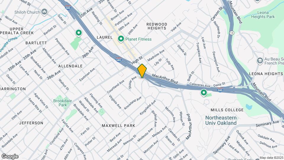 3473 Birdsall Ave Map and Location Details