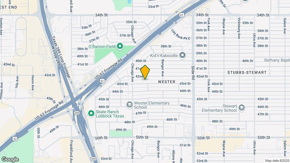 5420 43rd St Map and Location Details