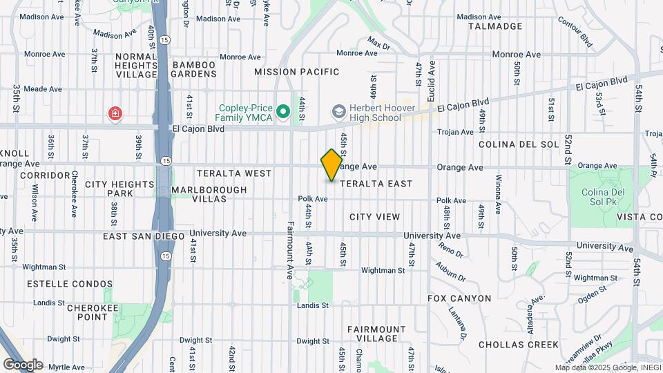 4137 Highland Ave Mapa y Detalles de la Ubicación