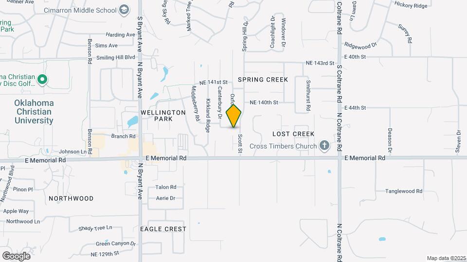 13818 Oxford Dr Map and Location Details