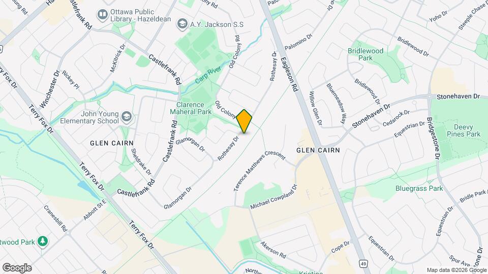 124 Rothesay Dr Map and Location Details