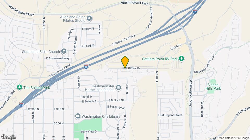 1000 E Bluffview Dr, Unit 61 Map and Location Details