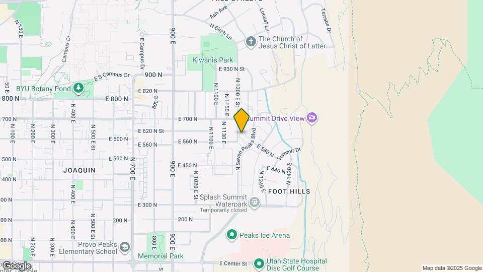 609 N Seven Peaks Blvd, Unit 18 Mapa y Detalles de la Ubicación