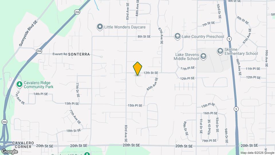 1213 84th Ave SE Mapa y Detalles de la Ubicación