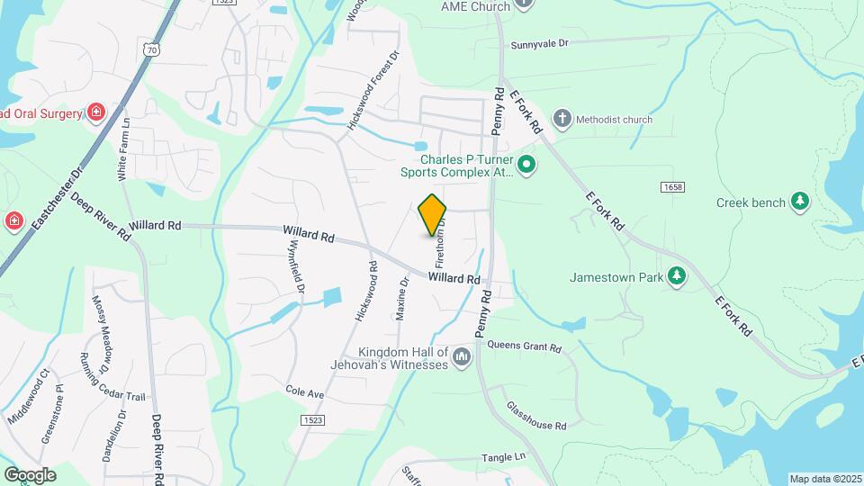 2911 Firethorn Dr Map and Location Details