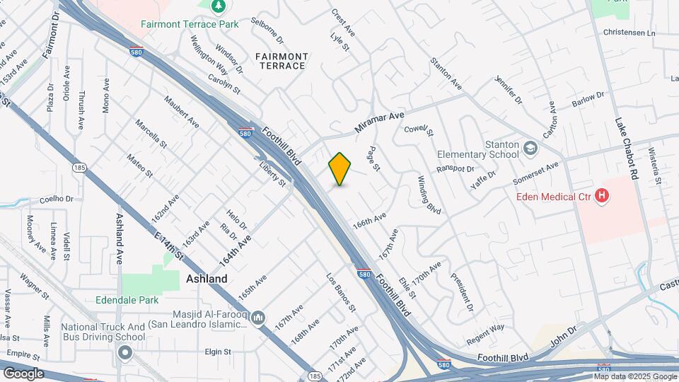 2030 Miramonte Ave Map and Location Details