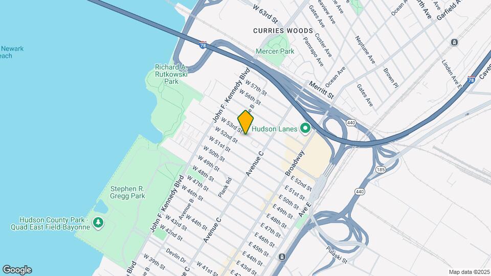 94 W 53rd St Map and Location Details