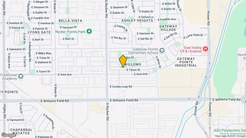 4122 E Tyson St Map and Location Details