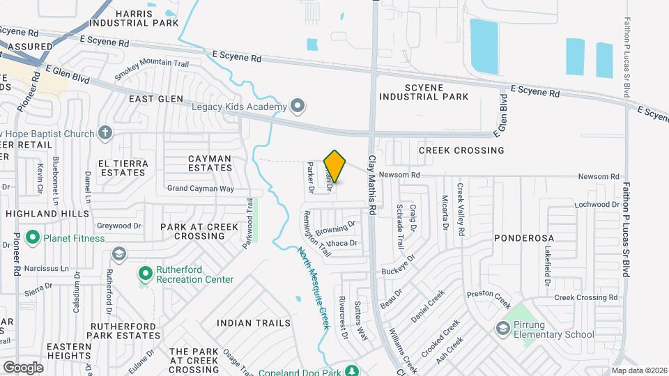 830 Orian Dr Map and Location Details