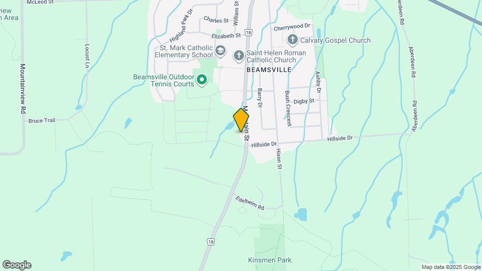 4012 Mountain St Map and Location Details