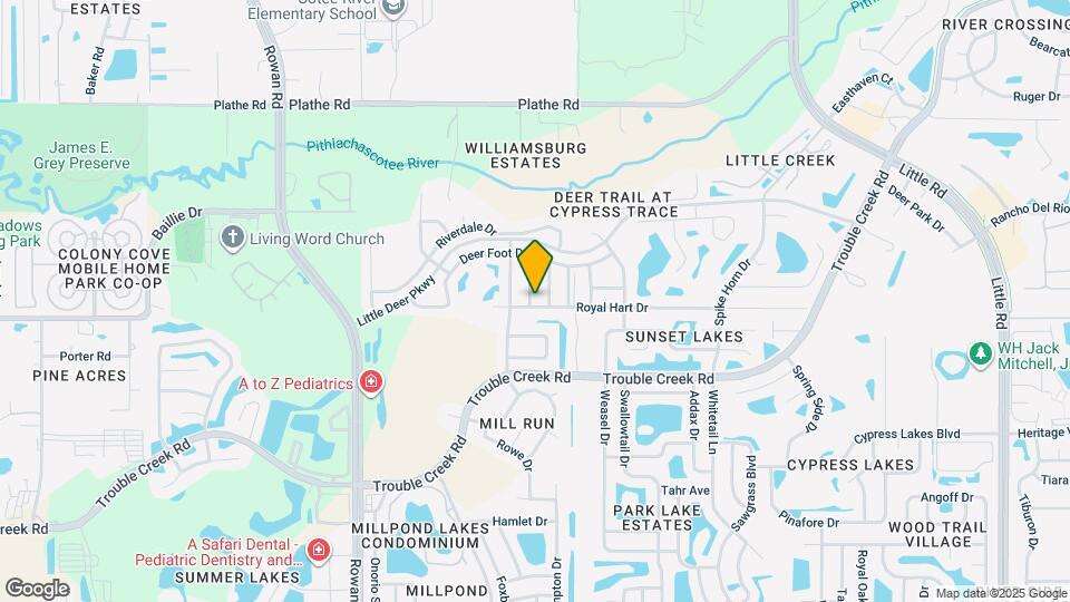 5022 Doefield Ln Map and Location Details