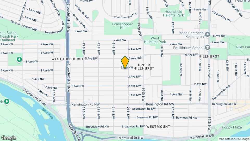 2105 4th Ave NW Map and Location Details