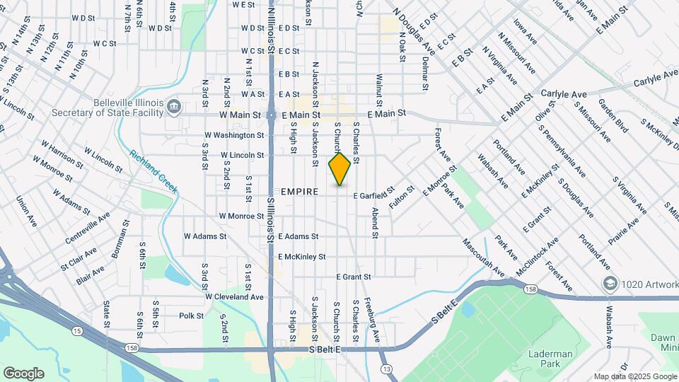 318 S Church St, Unit none Mapa y Detalles de la Ubicación
