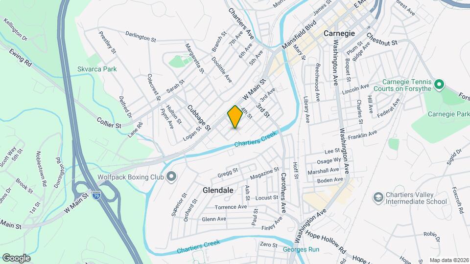 437 5th St, Unit #2 - Right Map and Location Details