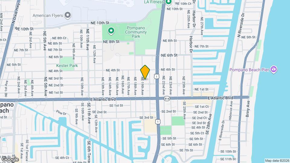 1905 NE 2nd St Mapa y Detalles de la Ubicación