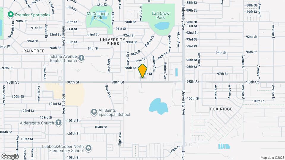 9707 Detroit Ave Map and Location Details