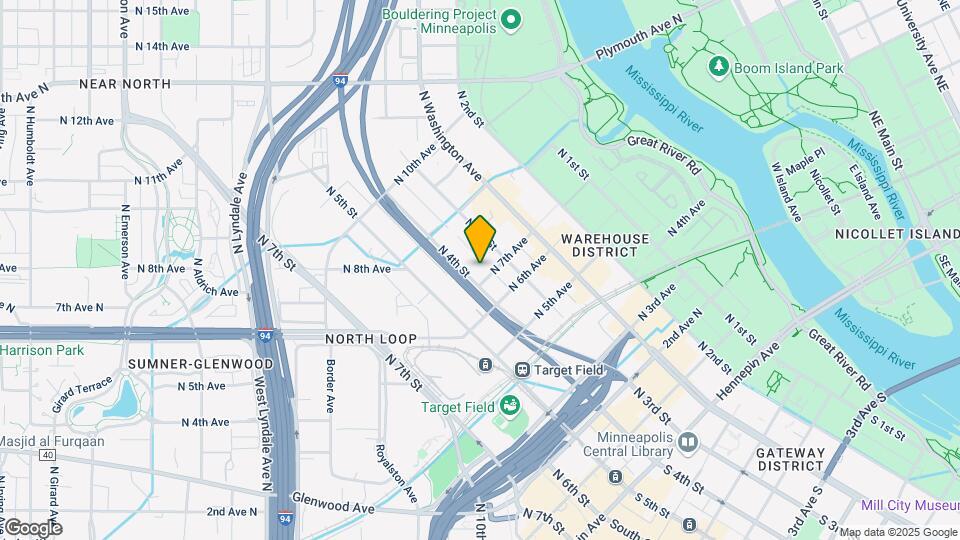710 N 4th St Map and Location Details
