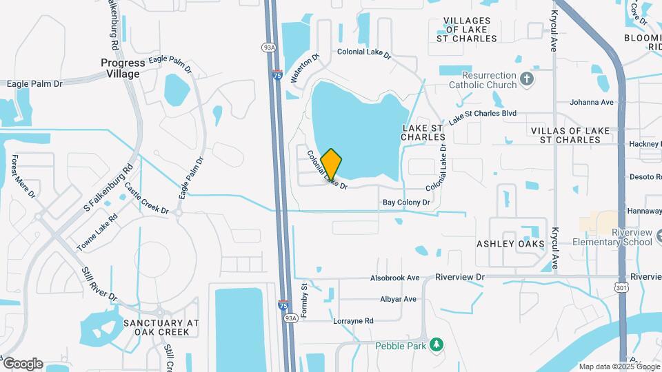 7139 Colony Pointe Dr Map and Location Details