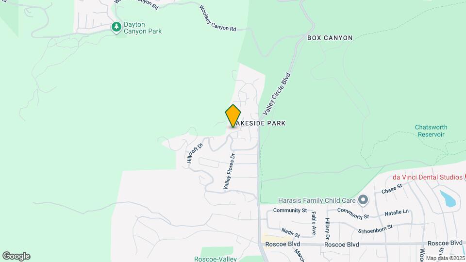 8657 Valley Flores Dr Map and Location Details