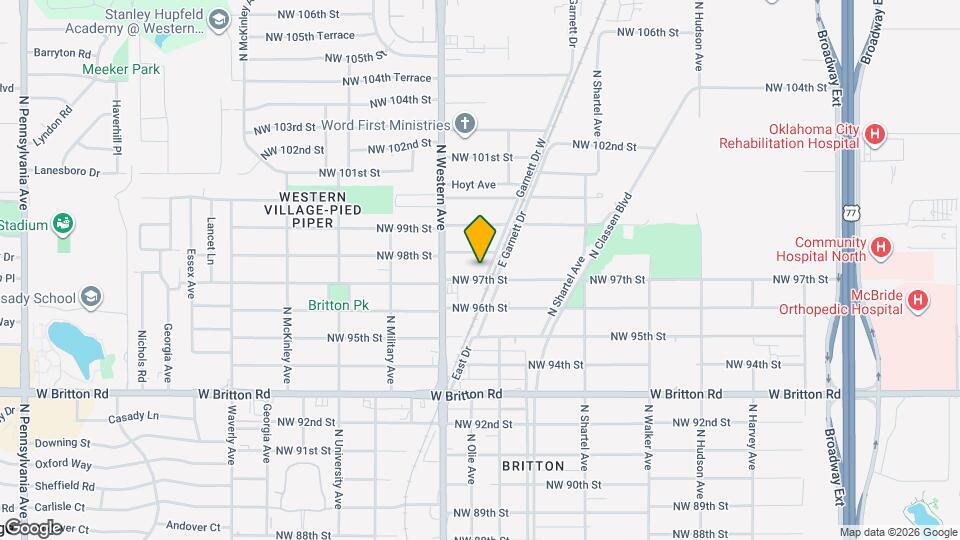 1009 NW 97th St Map and Location Details