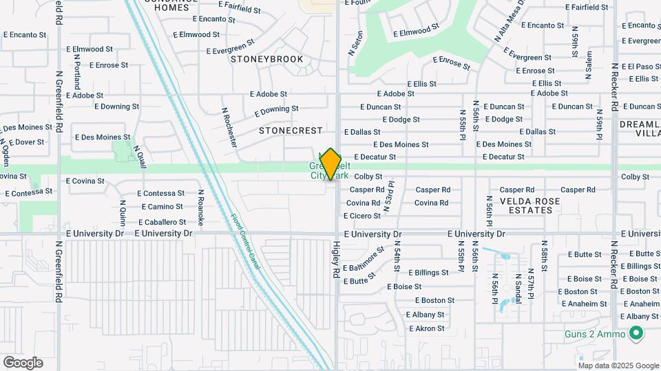 519 N Balboa Map and Location Details