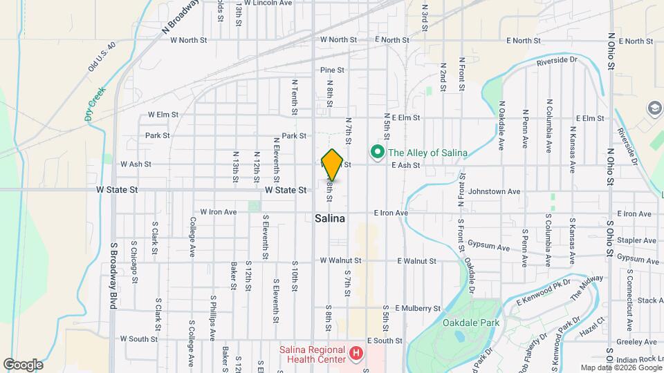 Towne Square Apartments Map and Location Details