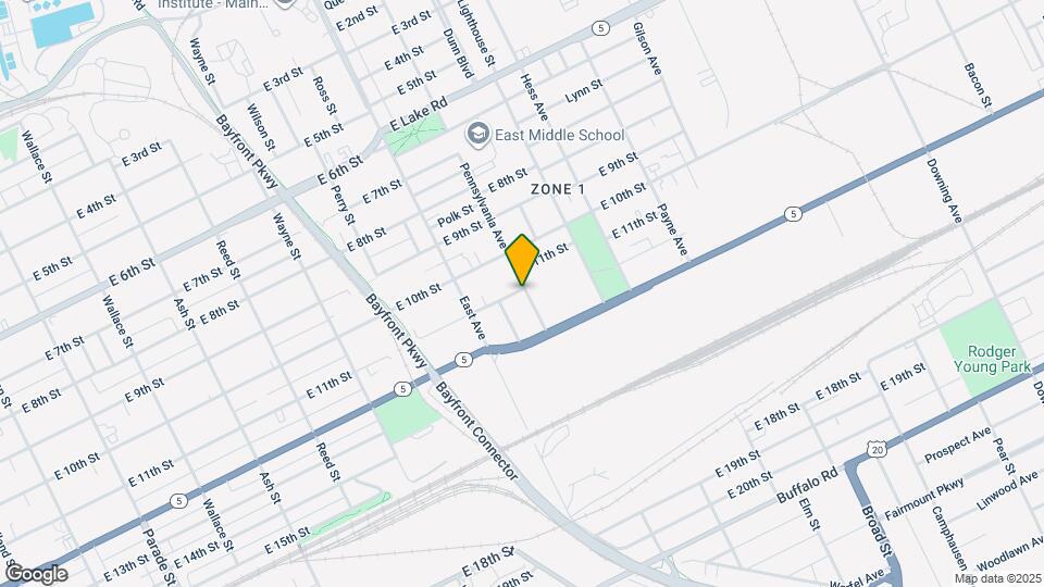 1114 Pennsylvania Ave, Unit 2 Map and Location Details