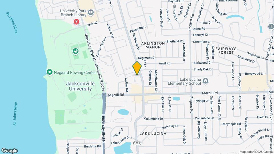 2873 Yellow Pine Ct Map and Location Details