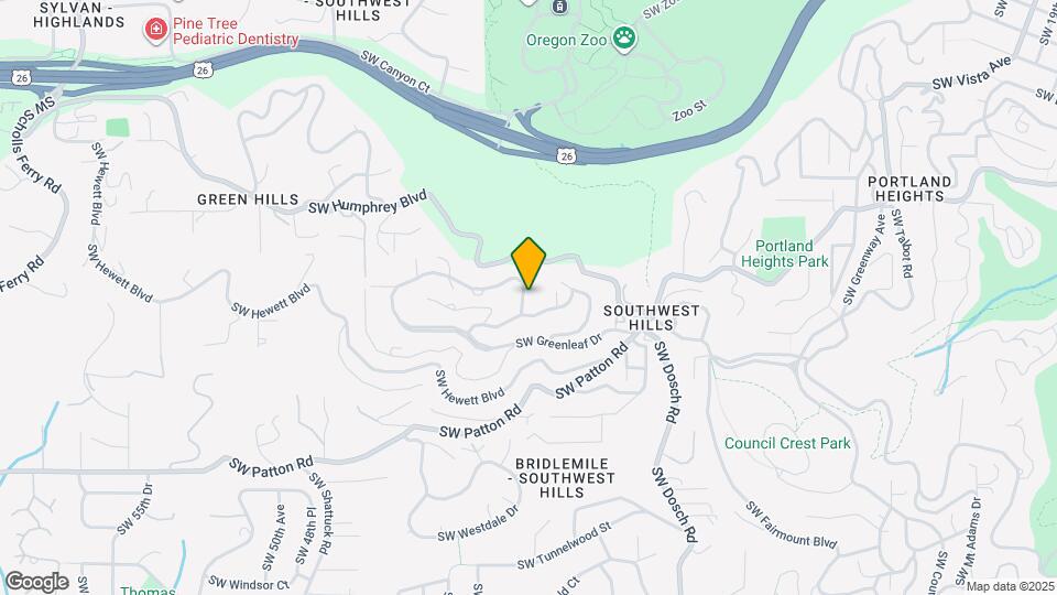 4145 SW Greenleaf Dr Map and Location Details