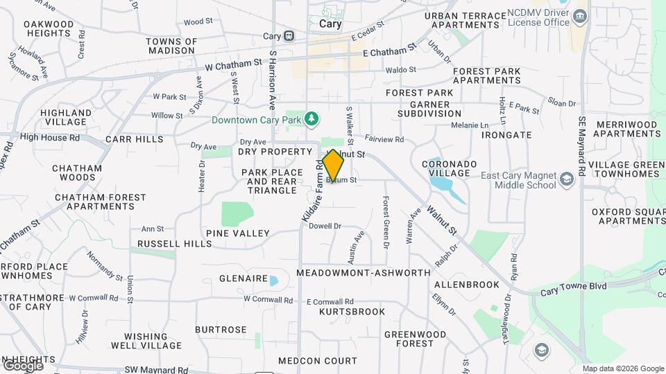 112 Byrum St Map and Location Details