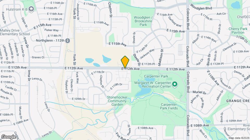 3000 E 112th Ave, Unit 4 Map and Location Details