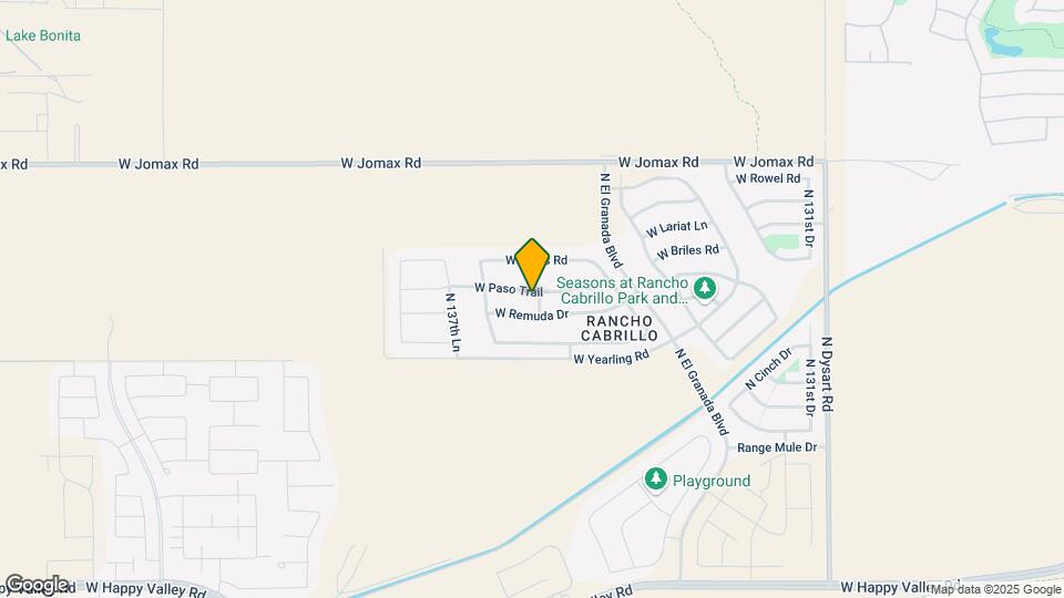 13611 W Paso Trail Map and Location Details