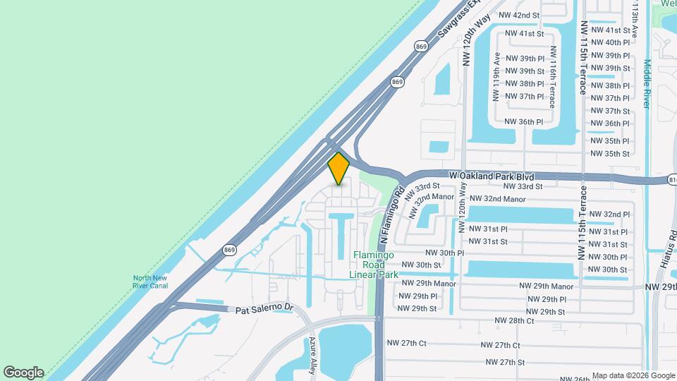 3341 NW 125th Ln Map and Location Details