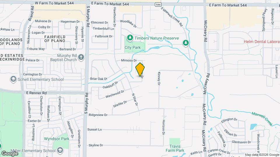 513 Hickory Dr Map and Location Details