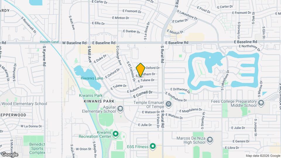 420 E Tulane Dr Mapa y Detalles de la Ubicación