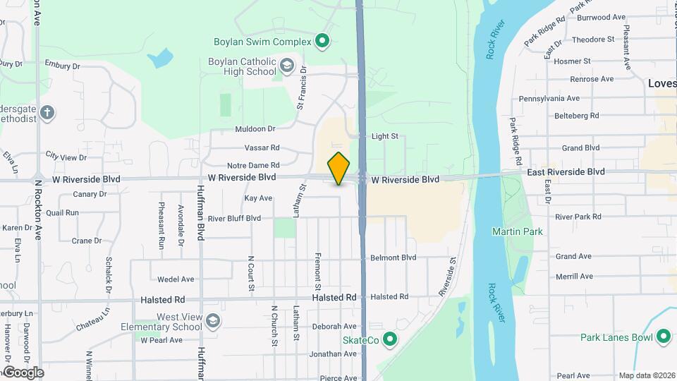 1205 Kay Ave Map and Location Details