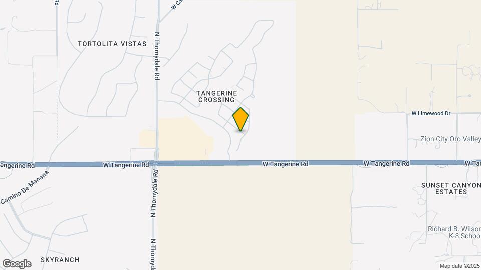 3411 W Tail Feather Dr Map and Location Details