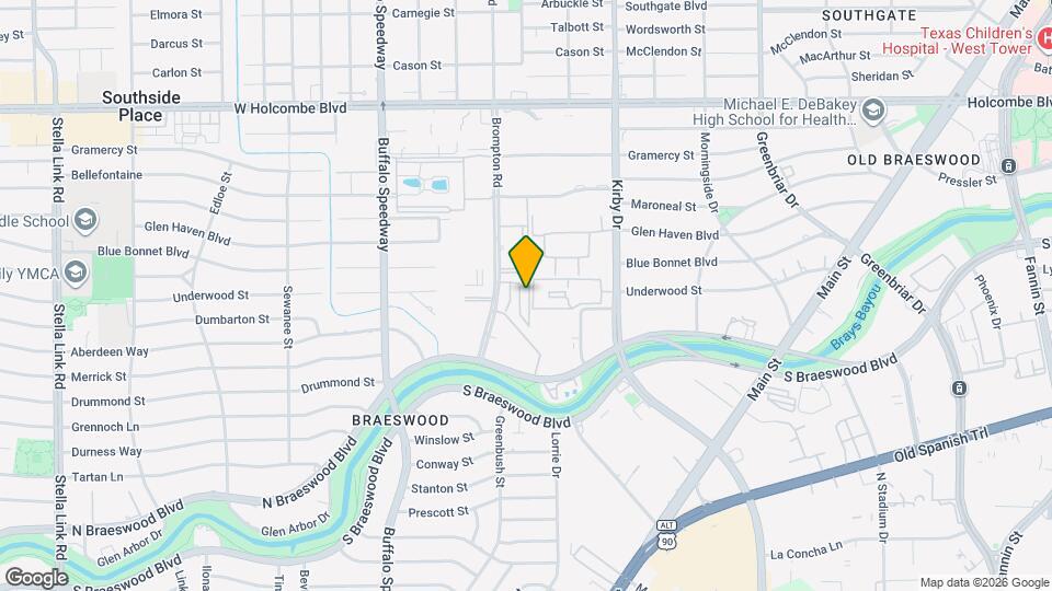 7447 Brompton St Map and Location Details