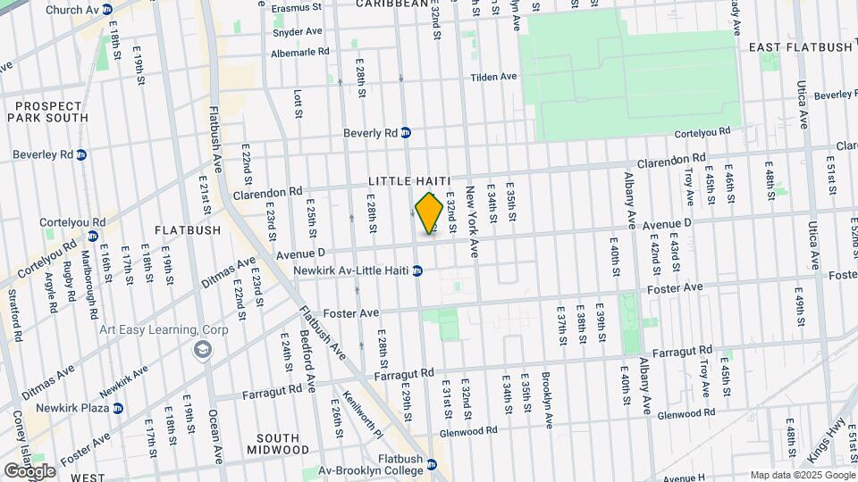 3015 Avenue D Map and Location Details