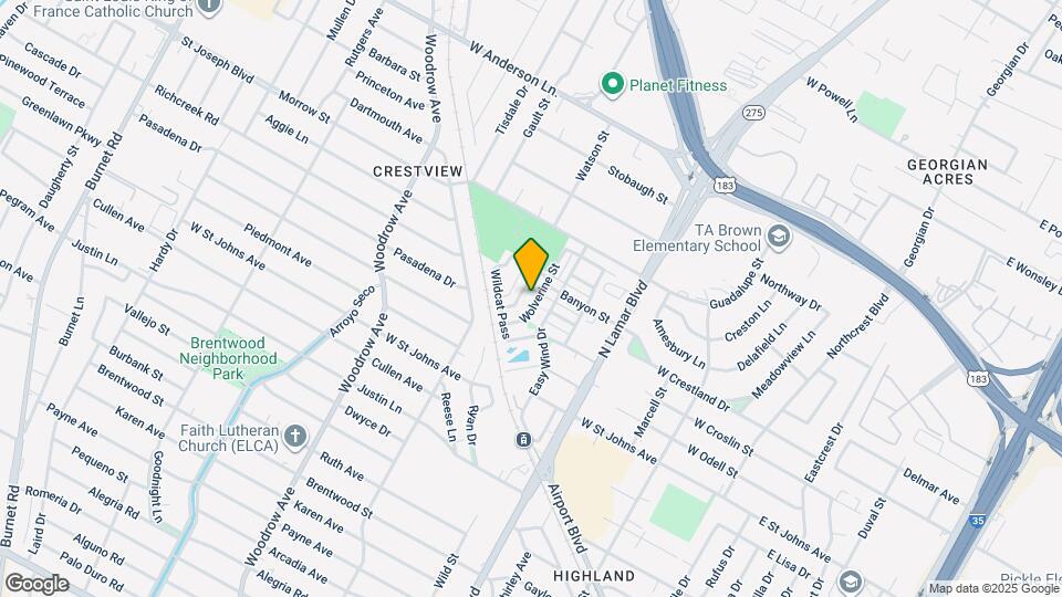 7502 Wolverine St Map and Location Details