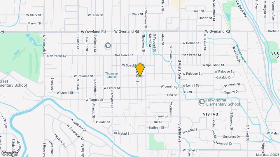 2004 S Kerr St Map and Location Details