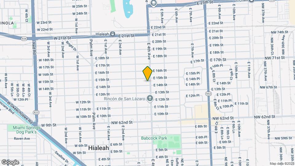 375 E 14th St Map and Location Details