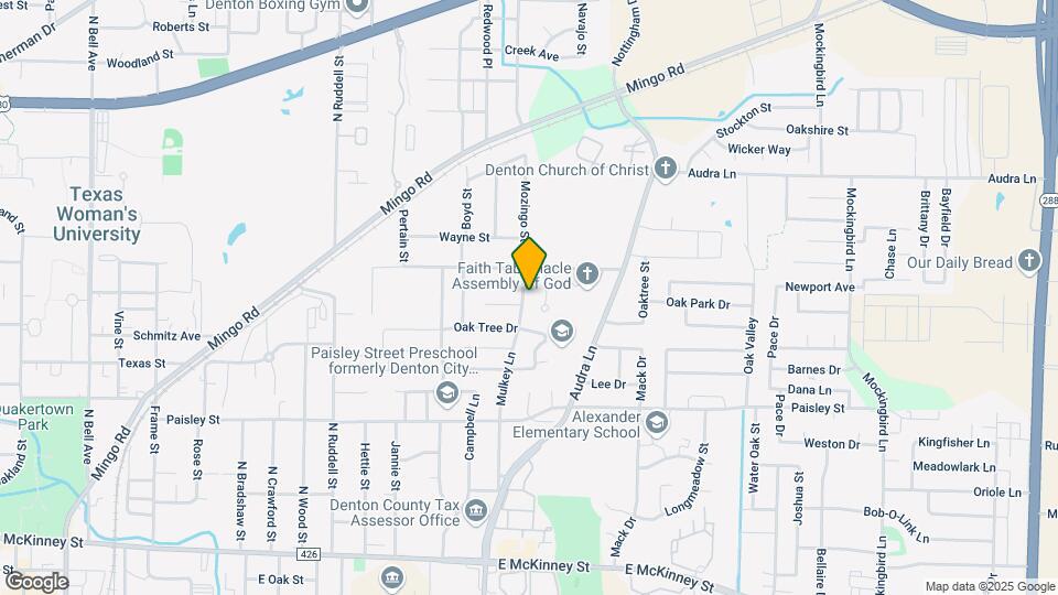 1200 Mulkey Ln Map and Location Details