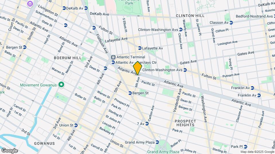 Brooklyn Crossing Mapa y Detalles de la Ubicación