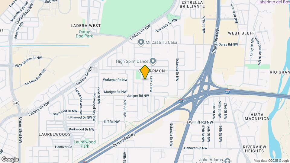 2100 Sea Breeze St NW Map and Location Details