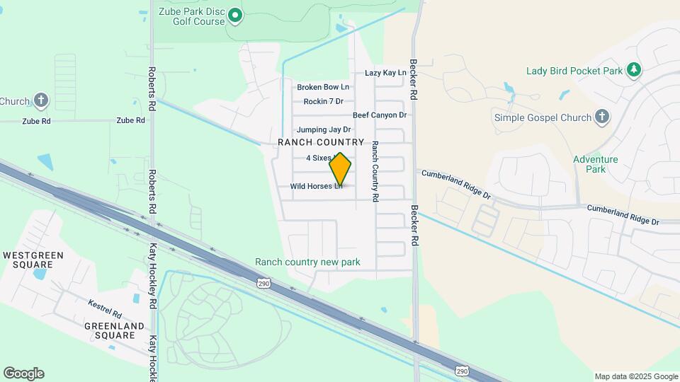 24219 Wild Horses Ln Map and Location Details