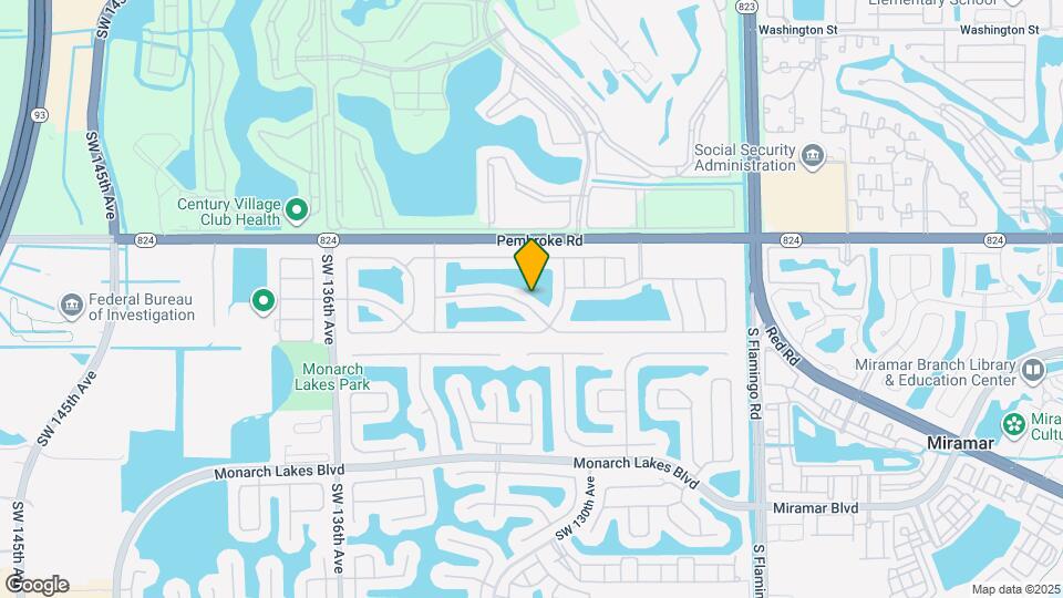 13001 SW 19th Dr Map and Location Details